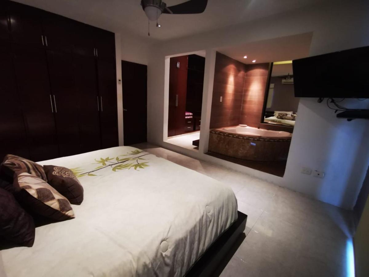 Cozy Home With Private Pool 坎昆 外观 照片